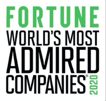FORTUNE World's Most Admired Companies 2020